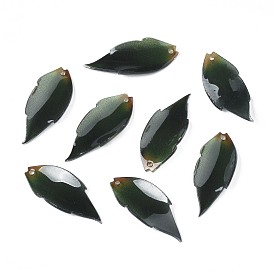 Plastic Pendants, Leaf