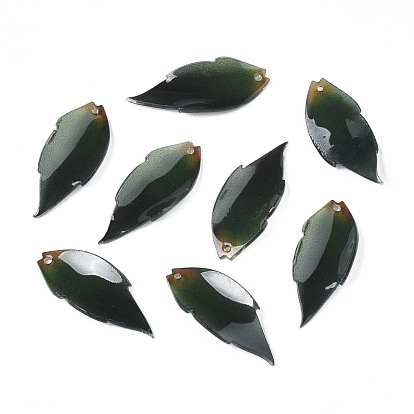 Plastic Pendants, Leaf