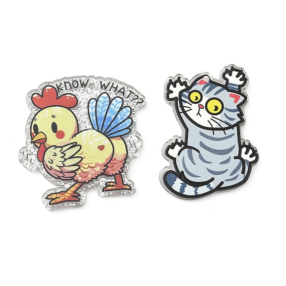 Печатные акриловые подвески