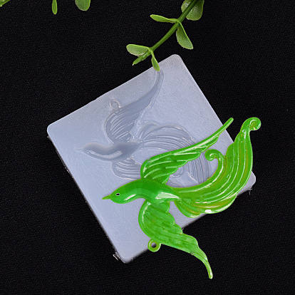 Силиконовые формы, изготовление украшений, формы для литья смолы, для уф-смолы, изготовление ювелирных изделий из эпоксидной смолы, феникс