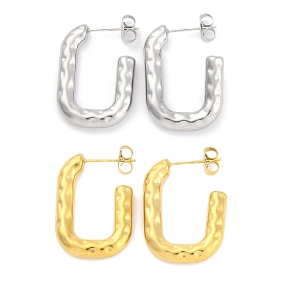 Ионное покрытие (ip) 304 серьги-гвоздики из нержавеющей стали