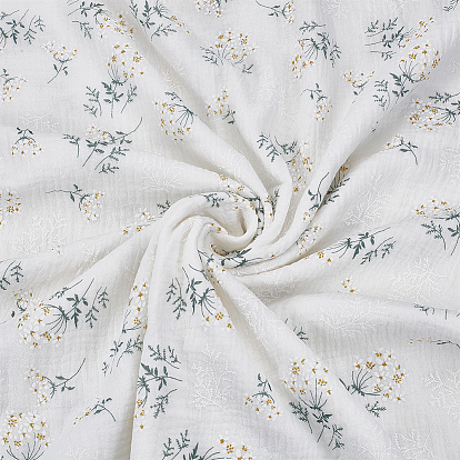 Хлопчатобумажная ткань для поделок своими руками, аксессуары для одежды, цветочным узором