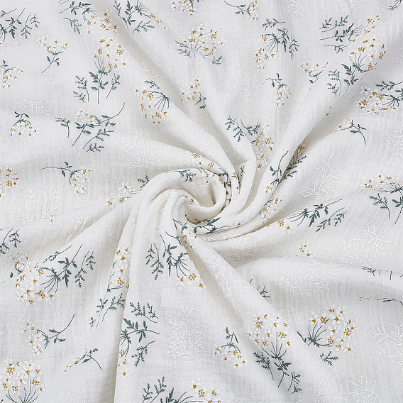 Хлопчатобумажная ткань для поделок своими руками, аксессуары для одежды, цветочным узором