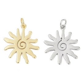 Латунные подвески, солнечные чары, без кадмия и без свинца, долговечный, стойки покрытие, с целью перехода в кольце