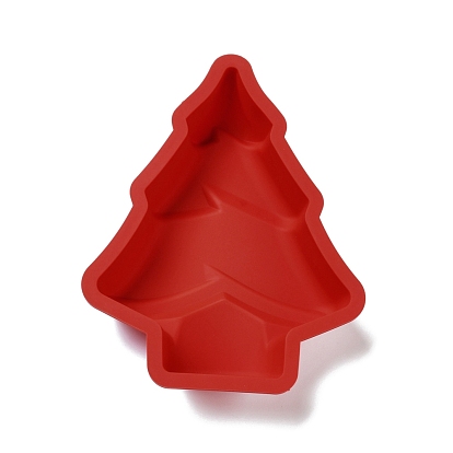 DIY Christmas Tree Food Grade Silicone Molds, Baking Cake Pans