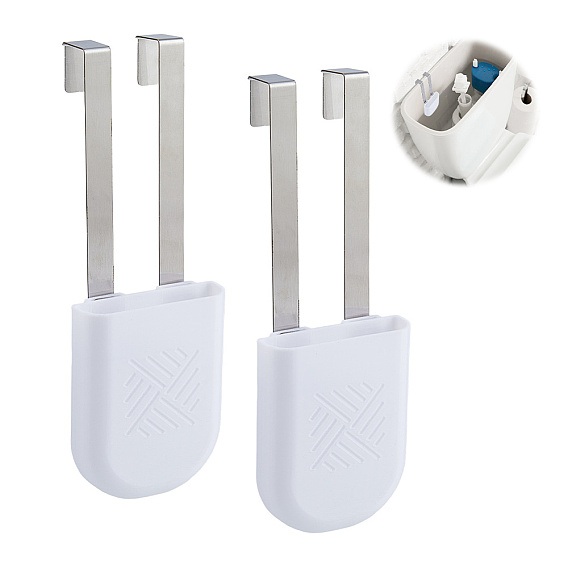 Stainless Steel & ABS Plastic Toilet Tank Cleaning Tablet Holder