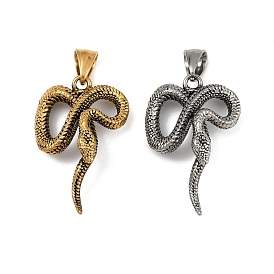 304 подвески из нержавеющей стали, очарование змеи
