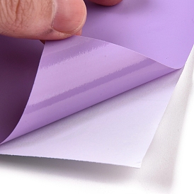 Un 4 papel adhesivo autoadhesivo mate, papel de etiqueta imprimible, papel artesanal de bricolaje