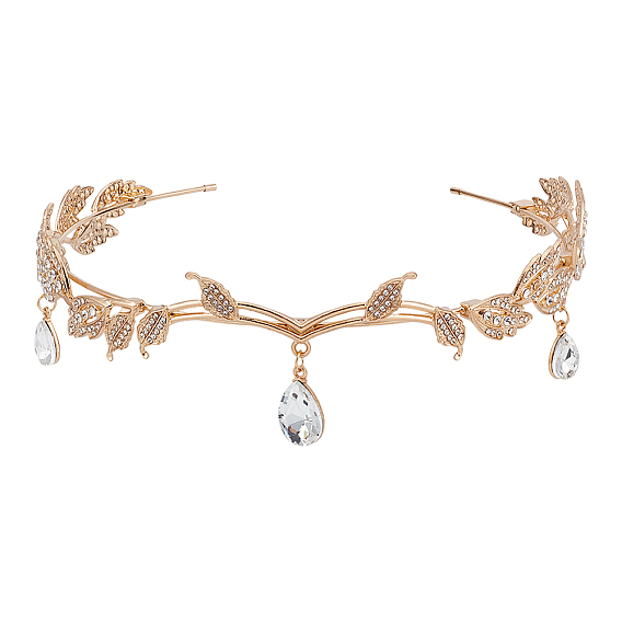 Резинки для волос со стразами в форме капли, аксессуары для волос для женщин девушка