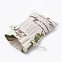 Polycotton(Polyester Cotton) Packing Pouches Drawstring Bags