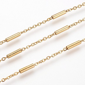 Ионное покрытие (ip) ручная работа 304 кабельные цепи из нержавеющей стали, пайки, с катушкой, Плоско-овальные