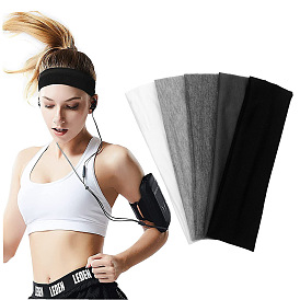Cotton Yoga Slastic Headband, Sports Fitness Headband