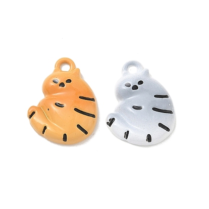 Подвески из сплава аэрозольной краски, подвески в форме кошки, стойки покрытие