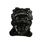 Natural Obsidian Carved Healing Figurines, Reiki Energy Stone Display Decorations