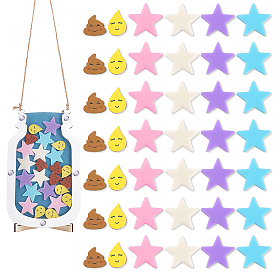 Деревянные звездочки, персонализированные баночки для наград, Доска с наградами за приучение к горшку