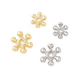 Spacer бисер латунные, без кадмия, без никеля и без свинца, цветок