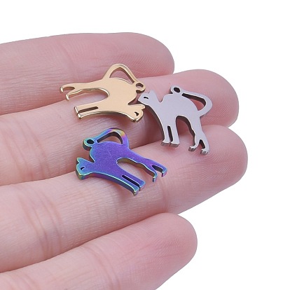 201 Stainless Steel Charms, Cat