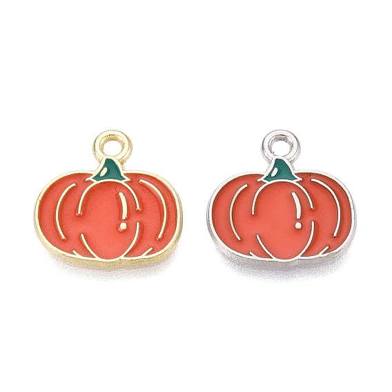 Colgantes de la aleación del esmalte, encantos de calabaza