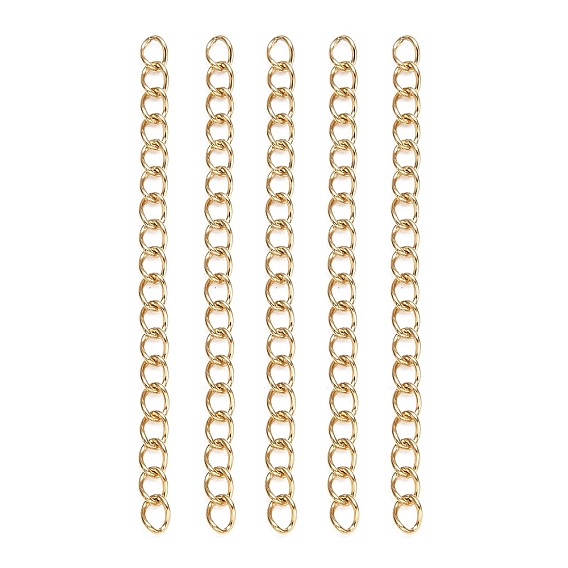 304 удлинитель цепи из нержавеющей стали, пайки, 47~53x3 мм