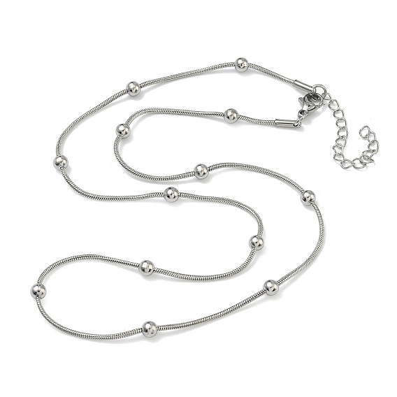 201 из нержавеющей стали цепи змея ожерелья