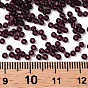 Grade A Round Glass Seed Beads, Transparent Colours