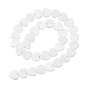 2 Strands Natural Freshwater Shell Beads Strands, Heart