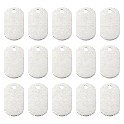 Aluminium Pendants, Stamping Blank Tag, Custom Engraving Name Plate, Business Card Blanks, Rectangle