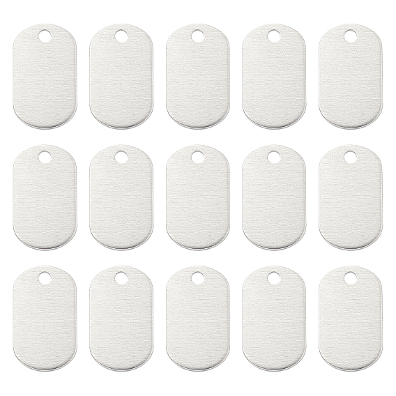 Aluminium Pendants, Stamping Blank Tag, Custom Engraving Name Plate, Business Card Blanks, Rectangle