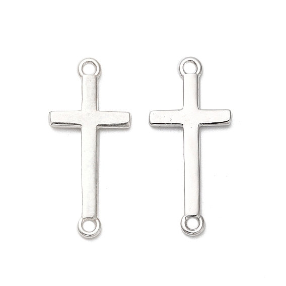 925 подвески-соединители на религиозную тематику из стерлингового серебра, боковые перекрестные ссылки