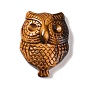 Резные подвески из натурального тигрового глаза, сова прелести