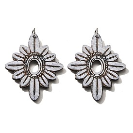 Подвески из тополя, цветок, с целью перехода в кольце