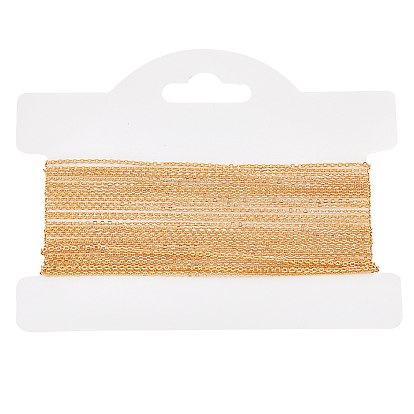 Латунные плоские кабельные цепи, пайки, с катушкой, без никеля 