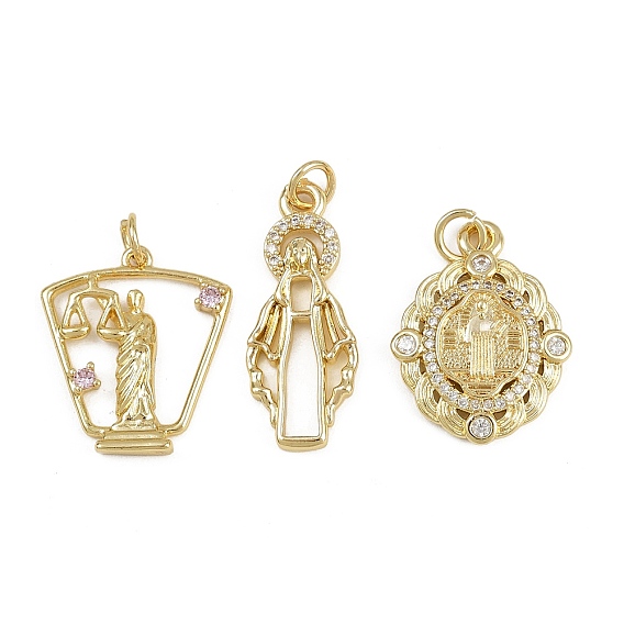 Латунные микро проложить кубического циркония подвески, без кадмия и без свинца, с целью перехода в кольце