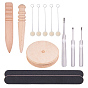 Leather Grinding Trimming Round Flat Stick Vegetable Tanned, Leather Polishing Strips, Trenching Tool
