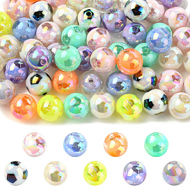 Двухцветное покрытие акриловые бусины, футбол