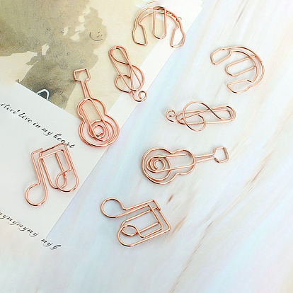 Iron Paper Clips, Office & School Supplies, Rose Gold