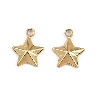 304 прелести нержавеющей стали, ионное покрытие (ip), звезда очарование