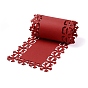 Christmas Theme Fibre Cup Mat, Rectangle with Snowflake