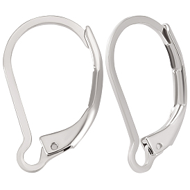 100 шт. 304 серьги с рычагом из нержавеющей стали