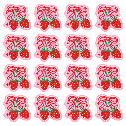 18шт полиэстеровая вышивка пришитые аппликации, швейные украшения, клубника