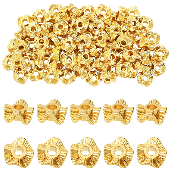 80 шт. Латунные распорные втулки, волнистая складка