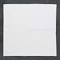 Ramie Cotton Embroidery Cloth, Punch Embroidery Fabric, Square