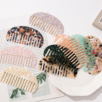 Cellulose Acetate Hair Combs, Arch