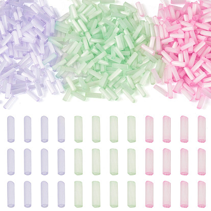 900 pcs 3 couleurs perles de verre clair, imitation d'oeil de chat