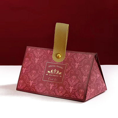 Свадебное платье в европейском стиле, бумажные подарочные коробки для конфет с ручкой, складные ящики для хранения на свадьбу