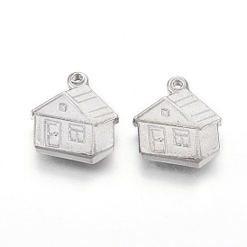 201 Stainless Steel Pendants, House