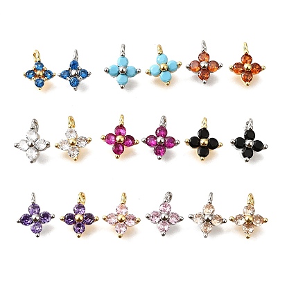 Латунные микро проложить кубического циркония подвески, без кадмия, без никеля и без свинца, 