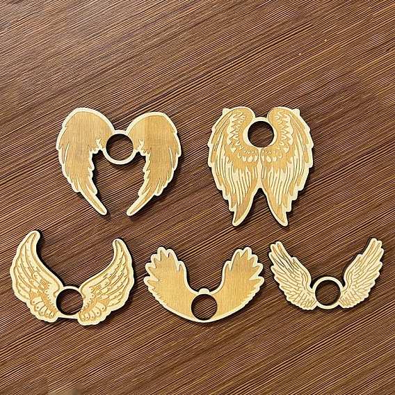 Мини-резные деревянные подставки для хрустальных шаров, подставка для хрустального шара