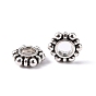 Alloy Beads Spacers, Cadmium Free & Lead Free,, Flower