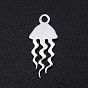201 Stainless Steel Pendants, Jellyfish